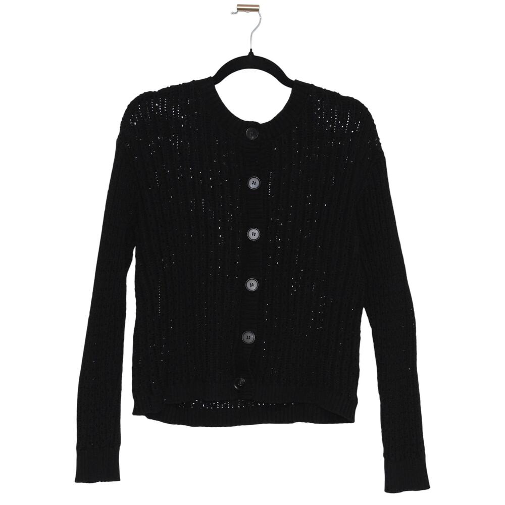 Vince Camuto Knit Cardigan in Black Size XL
